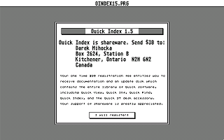 Quick Index — screenshot 1